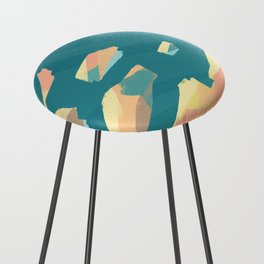 Simplified Afternoon Clouds Counter Stool