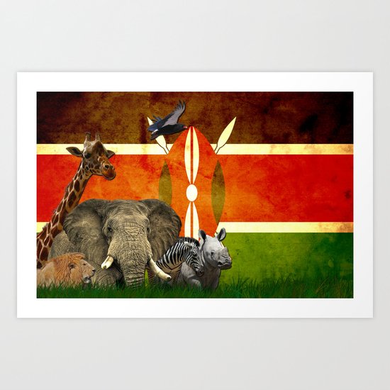 safari Art Print