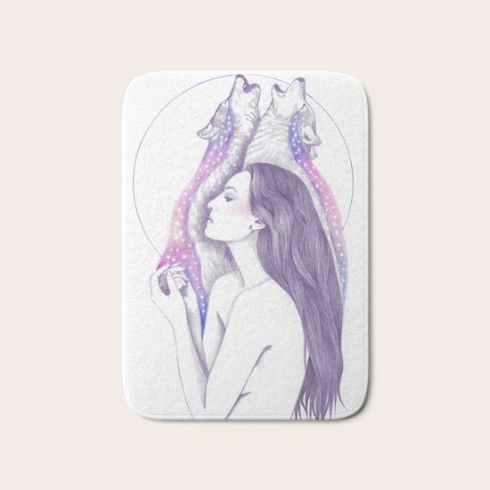 Cosmic Tears Bath Mat