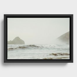 Daydream Waves Framed Canvas