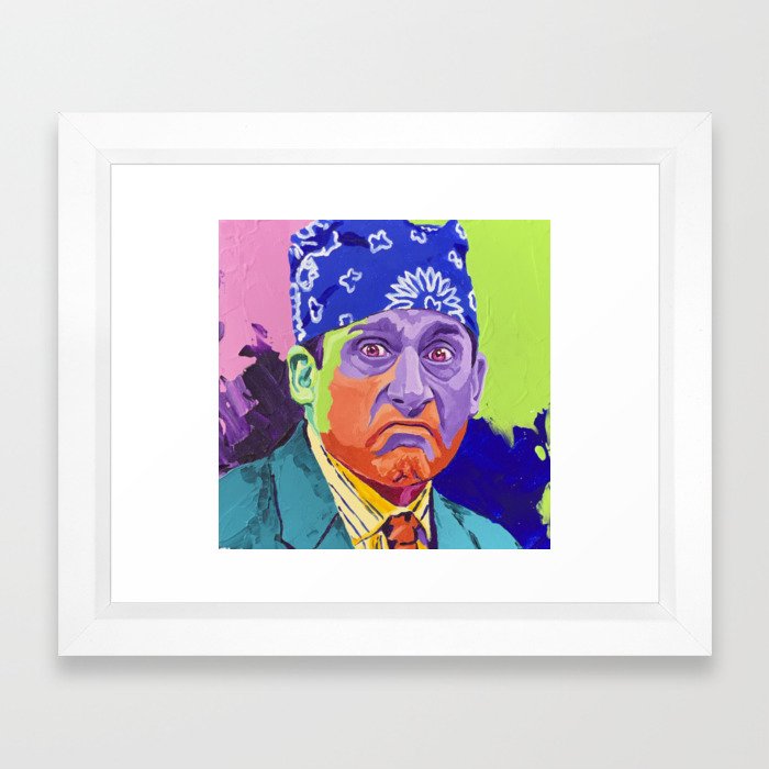 Mike Framed Art Print