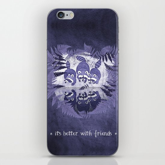 It´s Better With Friends iPhone & iPod Skin