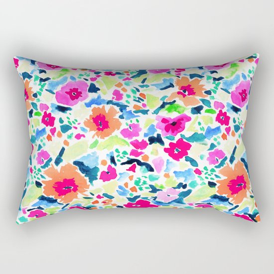 Liv's Room (Orange) Rectangular Pillow