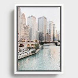 Chicago City Framed Canvas
