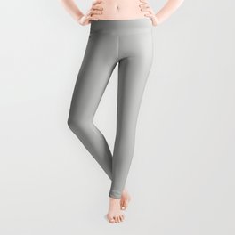 Misty Morning Grey Single Solid Color Accent Shade / Hue Matches Sherwin Williams Passive SW 7064  Leggings