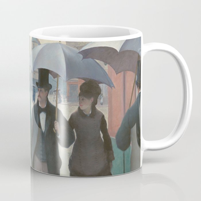 Gustave Caillebotte - Paris Street; Rainy Day Coffee Mug