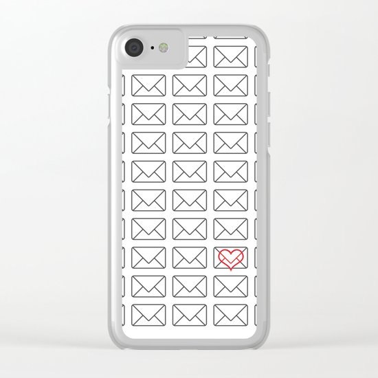 Love note Clear iPhone Case