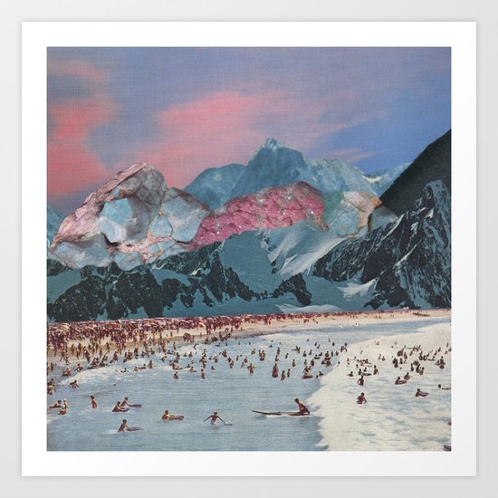 Manly Gems Art Print