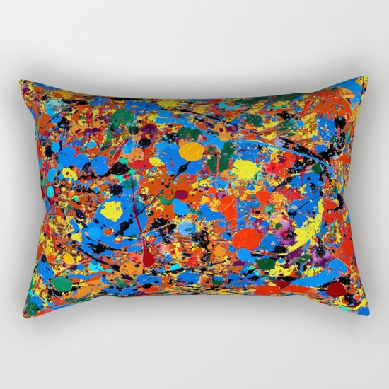 Abstract #744 Veronica Rectangular Pillow