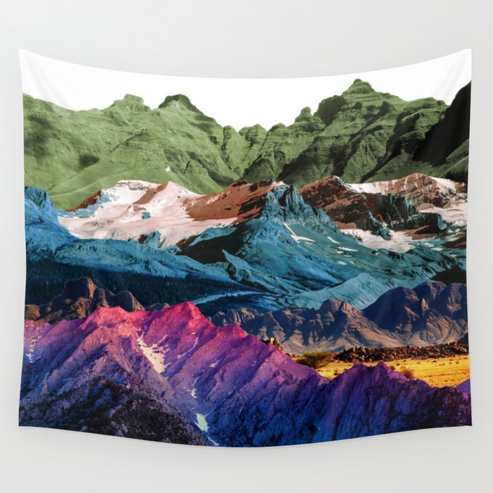 Dream Nature MOUNTAINS Wall Tapestry by opendesigns Society6