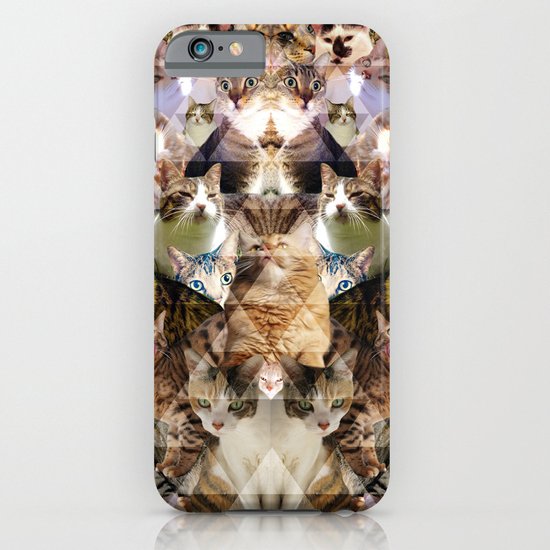 Cat Kaleidoscope iPhone & iPod Case
