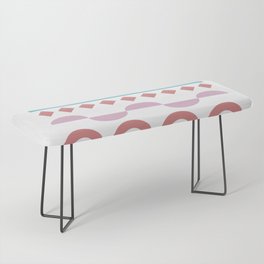Patterned shape line collection 1 Bench