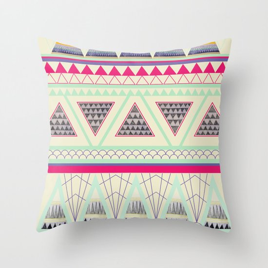 Aztec Throw Pillow