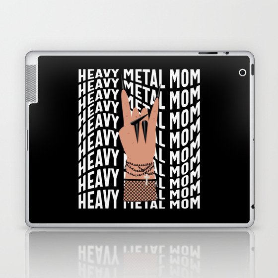 Heavy Metal Mom Laptop & iPad Skin