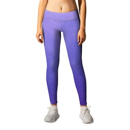 Purple Very Peri Abstract Ombre Texture Classy Leggings