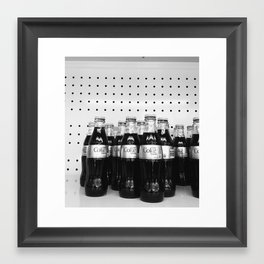 Coke Framed Art Print