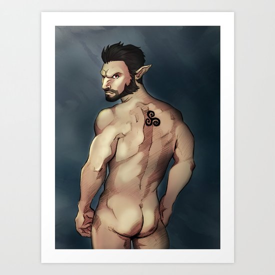 Derek Hale Art Print