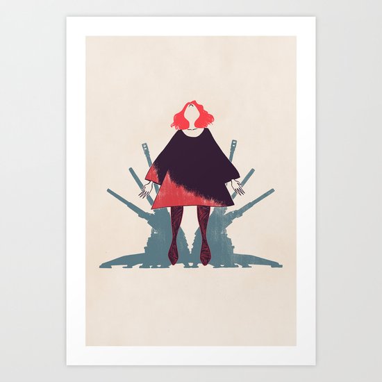 Artillery - Colour Art Print