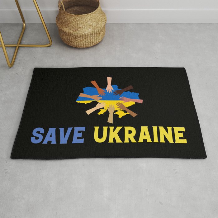 Save Ukraine Rug