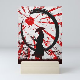 Samurai katana Mini Art Print