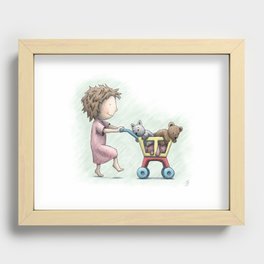 Play Recessed Framed Print