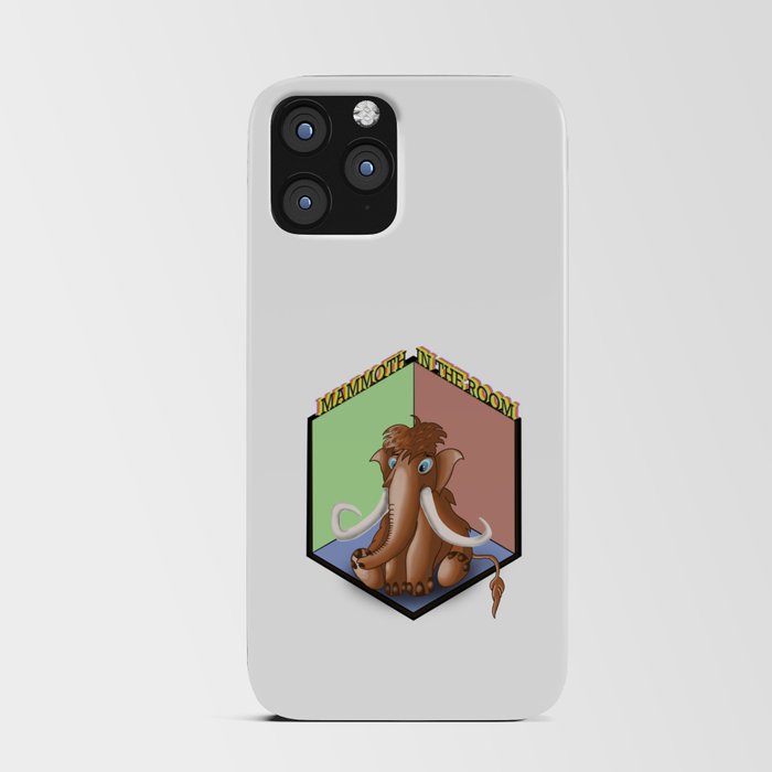 Mammoth in the room iPhone Card Case