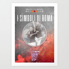 I Simboli di Roma Art Print