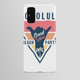 Honolulu beach party Android Case