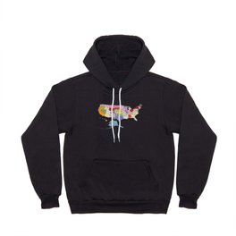 United States in Flowers Hoody