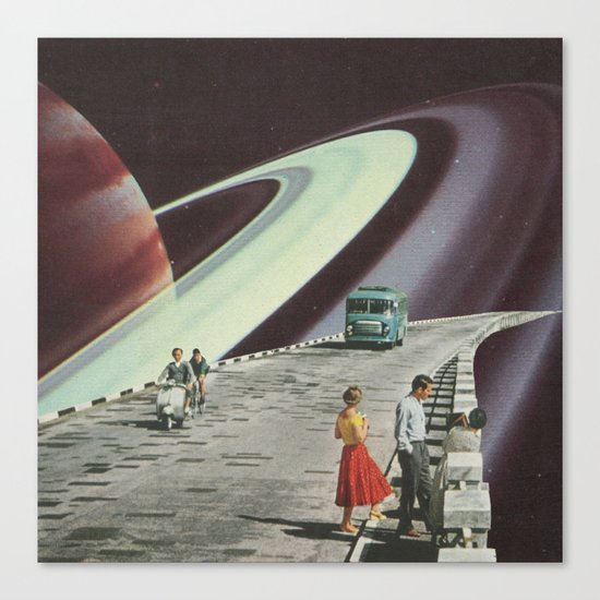 Ring Road Canvas Print