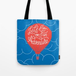 Let's Go on an Adventure Tote Bag