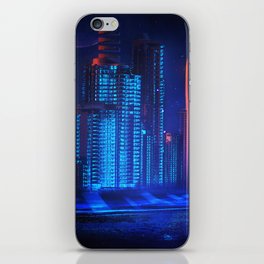 Neon Kill City. iPhone Skin
