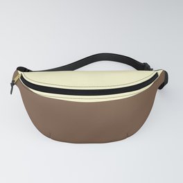 Coffee and Cream Solid Colors Fanny Pack