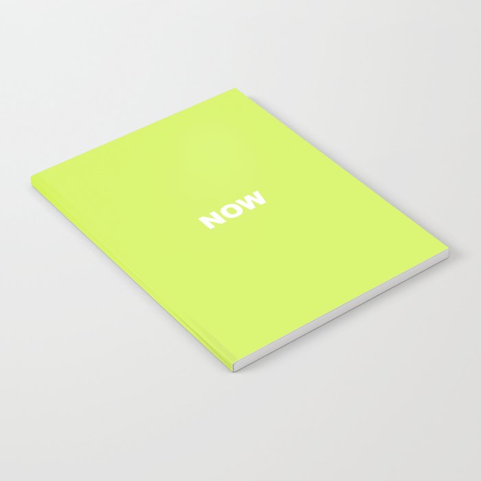 NOW CYBER GREEN COLOR Notebook