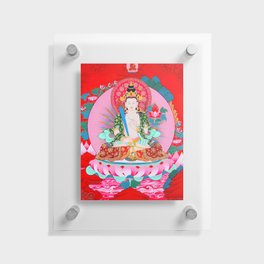 Akasagarbha Thangka Buddhist art Floating Acrylic Print