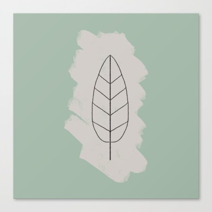 Willow Leaf Canvas Print