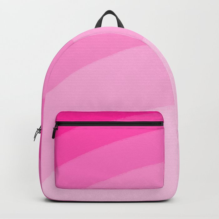 Beautiful Pink Ombre Sunrise Retro Abstract Modern Mid-Century Minimalist Scandi Sunset Design  Backpack