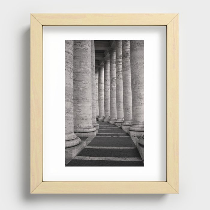 "track me down and try to win me" Recessed Framed Print