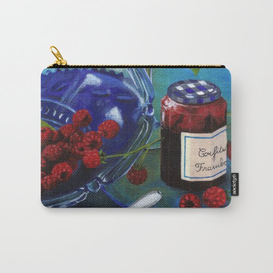 Still-life with raspberries Carry-All Pouch