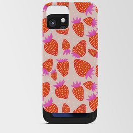 Sweet Summer Strawberry iPhone Card Case