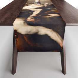 The Fall of the Rebel Angels Table Runner