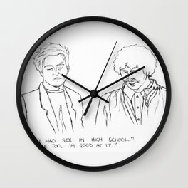 Friends quote Wall Clock