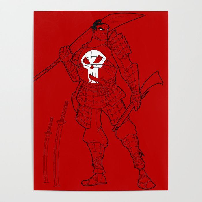 Samurai Castle Poster