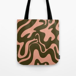 31 Abstract Liquid Swirly Shapes 220725 Valourine Digital Design  Tote Bag