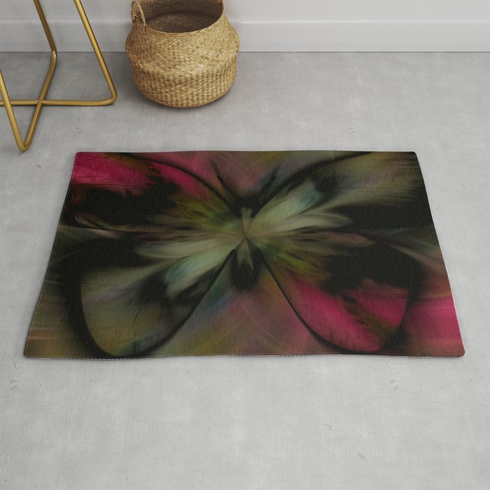 Butterfly Feathers Rug