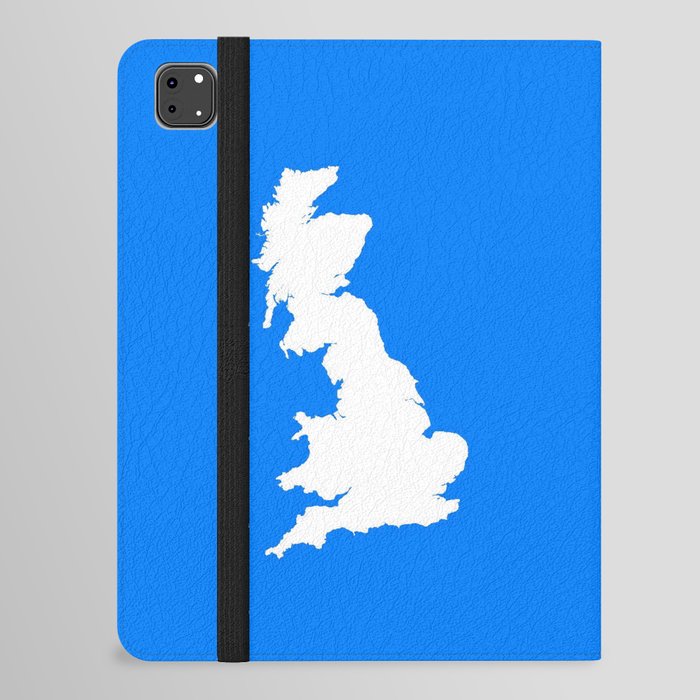 Shape of United Kingdom (uk) iPad Folio Case