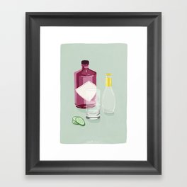 Gin & Tonic Framed Art Print