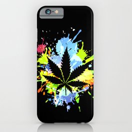 marijuana  canabis iPhone Case