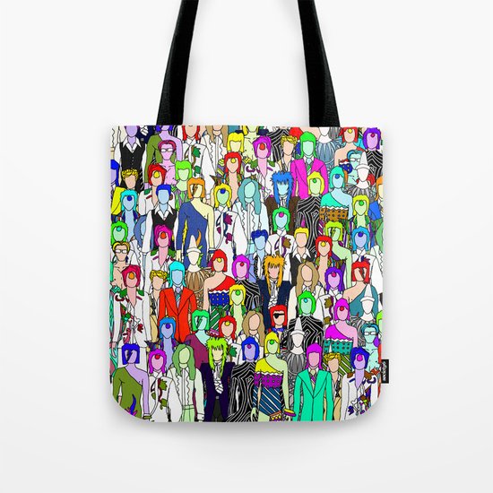 Bowie Punks in Tokyo Tote Bag