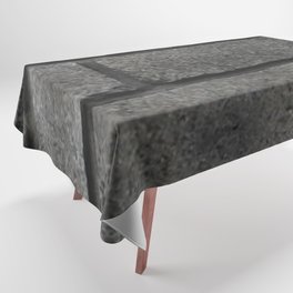 Gray Brick Tablecloth